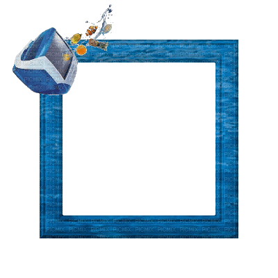 Animated fish frame